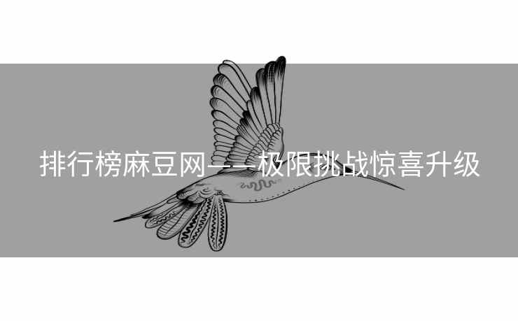 排行榜麻豆网——极限挑战惊喜升级 排行榜麻豆网——极限挑战惊喜升级