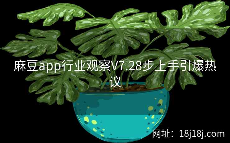 麻豆app行业观察V7.28步上手引爆热议