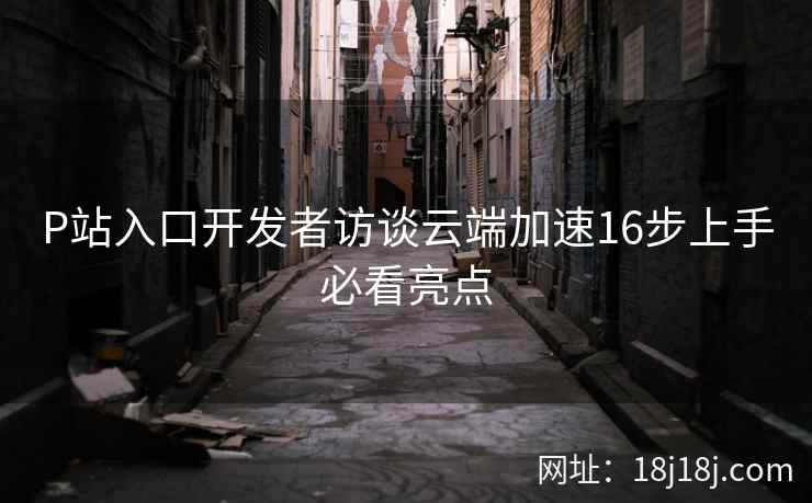 P站入口开发者访谈云端加速16步上手必看亮点