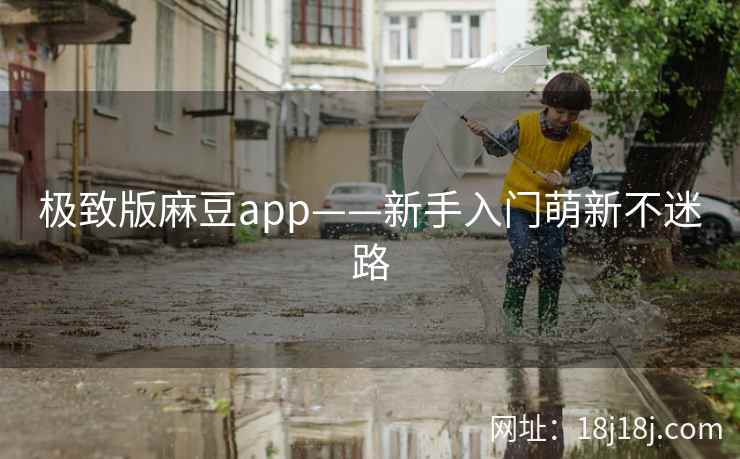 极致版麻豆app——新手入门萌新不迷路