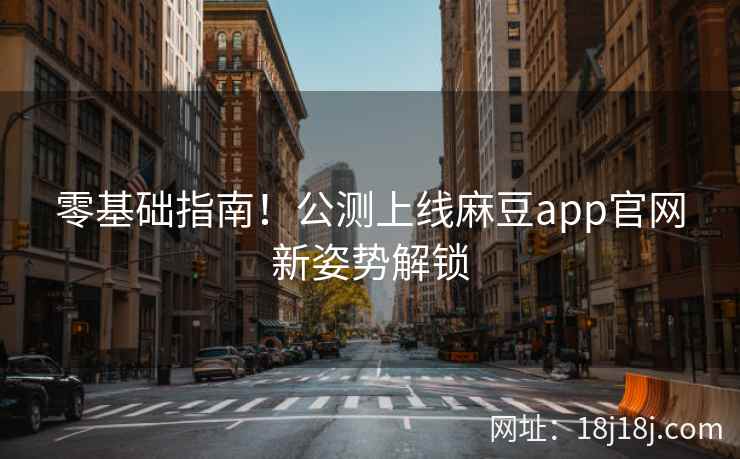 零基础指南！公测上线麻豆app官网新姿势解锁