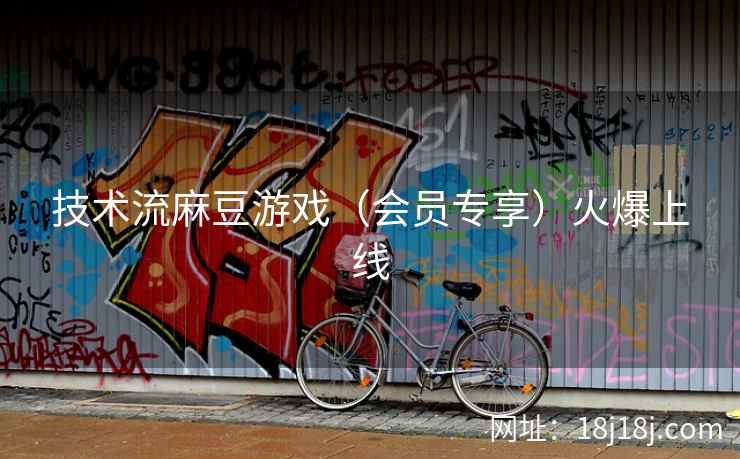技术流麻豆游戏（会员专享）火爆上线