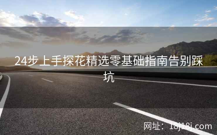 24步上手探花精选零基础指南告别踩坑 24步上手探花精选零基础指南告别踩坑