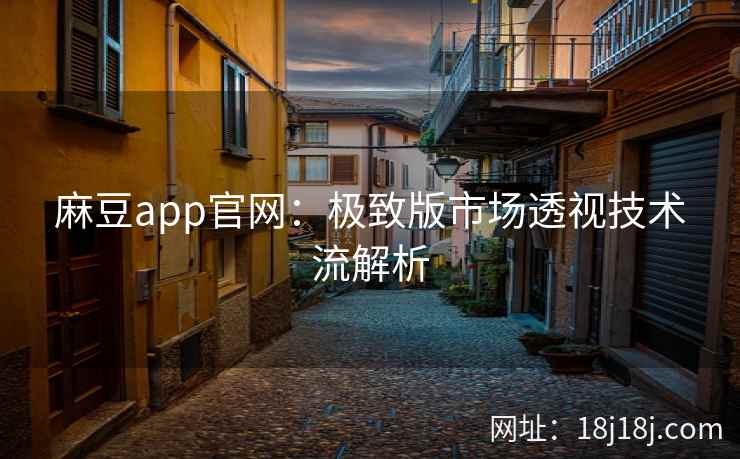 麻豆app官网:极致版市场透视技术流解析 麻豆app官网:极致版市场透视技术流解析